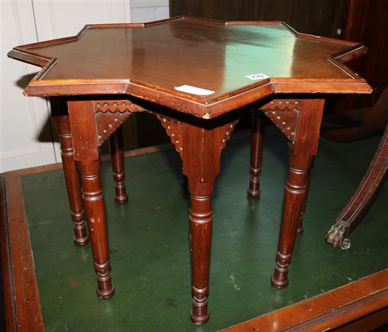 Small Moorish table